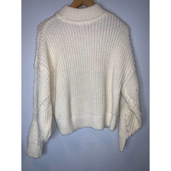 H&M Cream Chunky Knit Sweater - XS - Picture 5 of 6